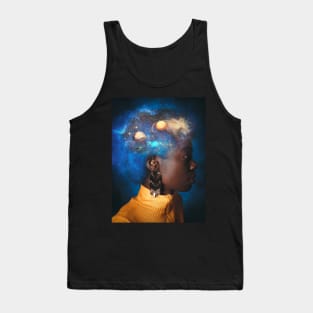 Afro Space Tank Top